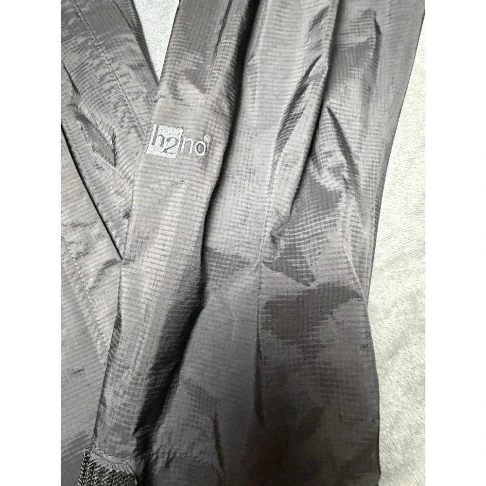 Patagonia Men's Size Small Torrentshell H2NO Black Hooded Rain Jacket Branded